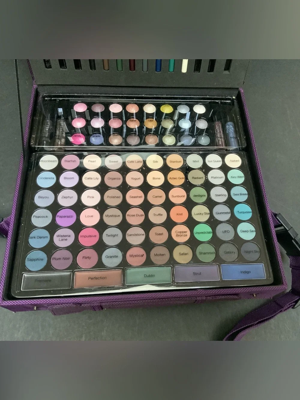 Vintage Ulta Beauty Blockbuster Palette (Purple Canvas Snap Case Edition)